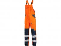 Reflexné nohavice na traky CXS NORWICH, oranžové
